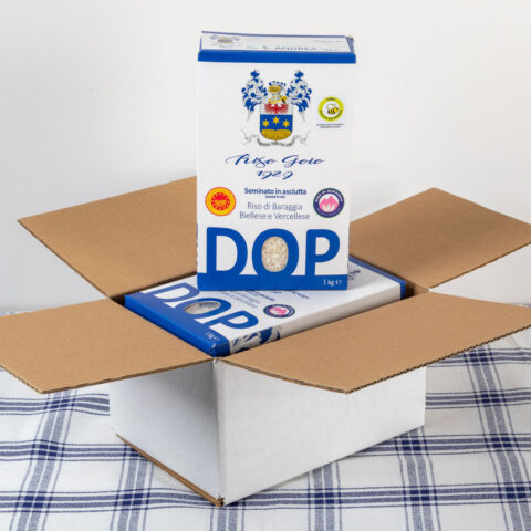 Riso S.Andrea di Baraggia Biellese Vercellese DOP 1kg - 2 pezzi