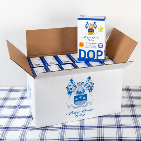 Riso S. Andrea di Baraggia Biellese Vercellese DOP 1kg - 12 pezzi