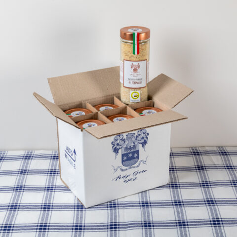 Riso Goio | Risotti della tradizione: 4 Formaggi - 6 pezzi