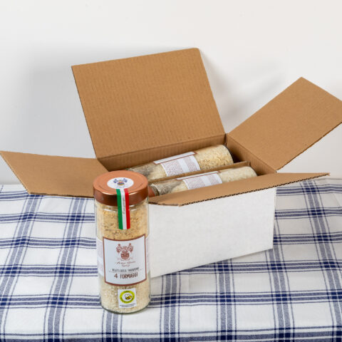 Riso Goio | Risotti della tradizione: 4 Formaggi - 2 pezzi